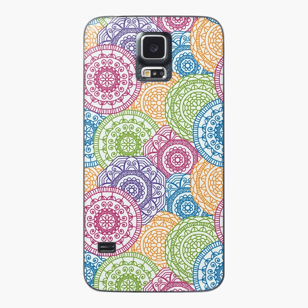 Vista previa del artículo con la obra «Vinilo para Samsung Galaxy», diseñado y vendido por weloveboho.
