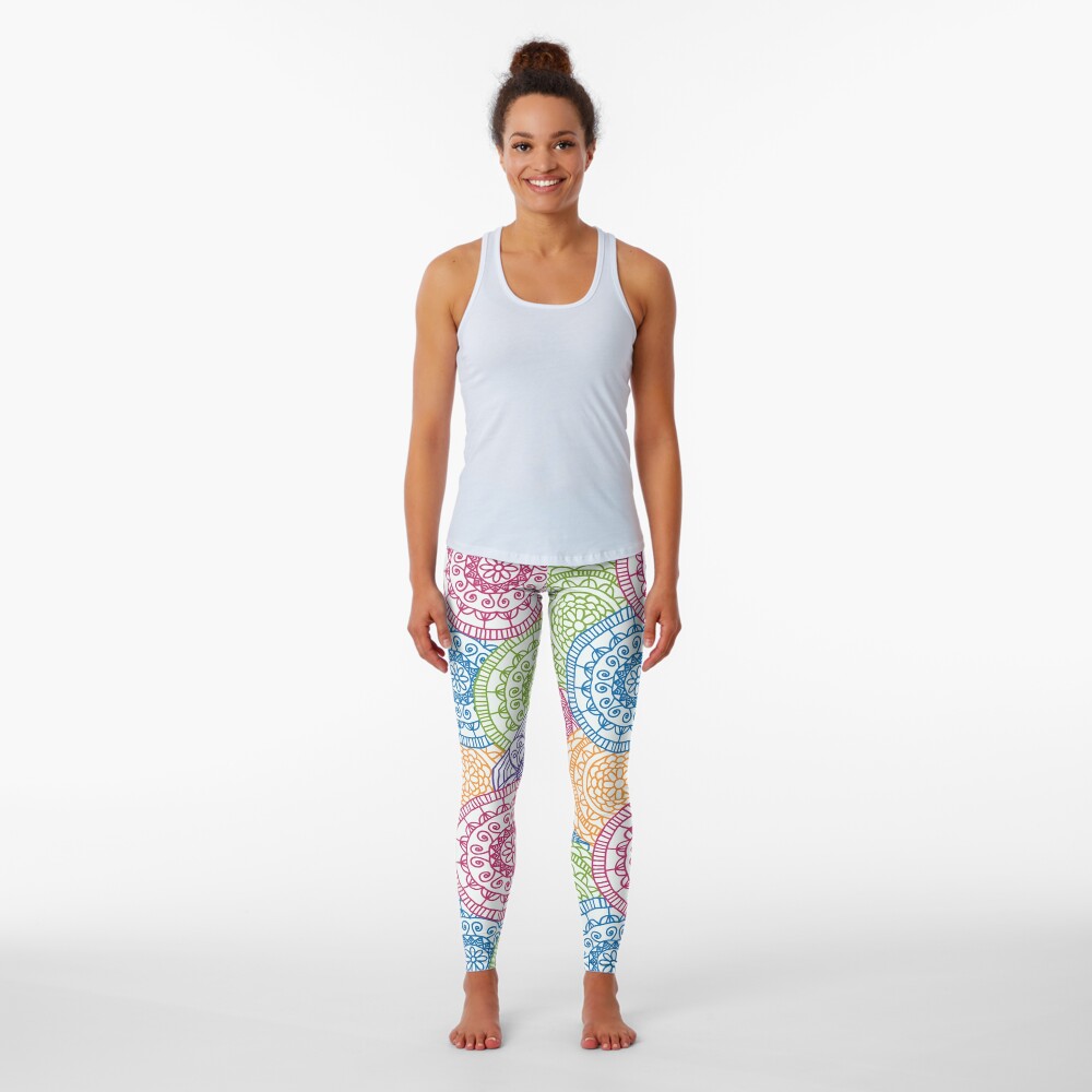 Vista previa del artículo con la obra «Leggings», diseñado y vendido por weloveboho.