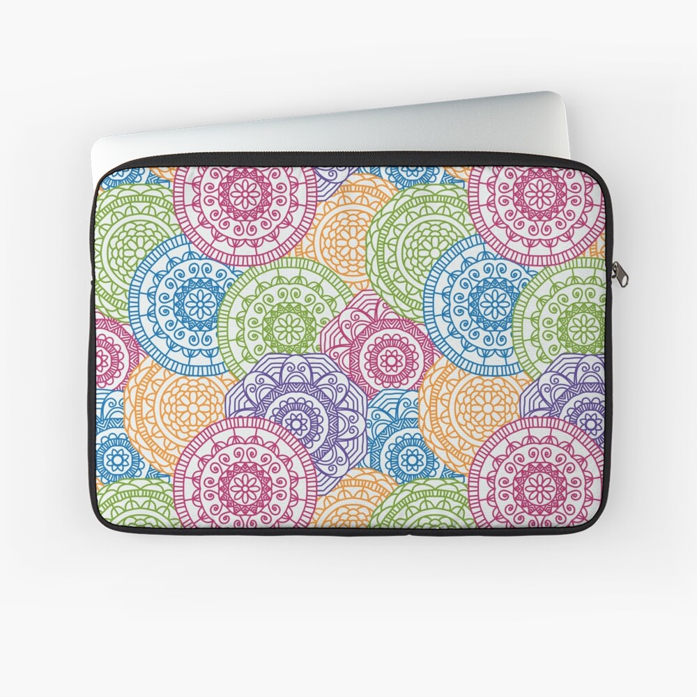 Vista previa del artículo con la obra «Funda para portátil», diseñado y vendido por weloveboho.