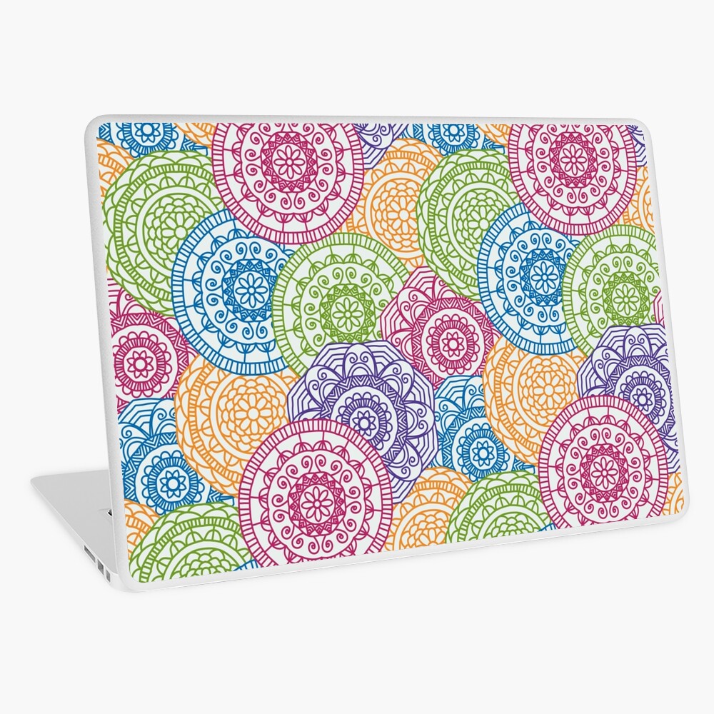 Vista previa del artículo con la obra «Vinilo para portátil», diseñado y vendido por weloveboho.