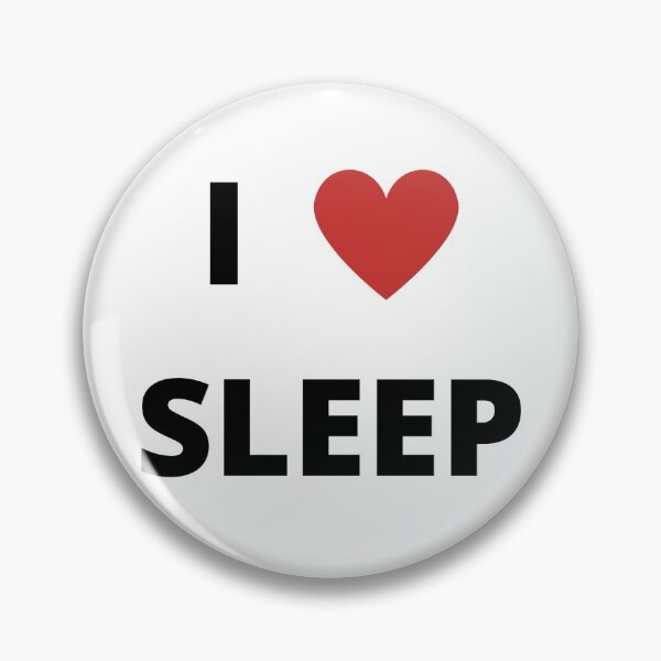 Item preview, I Love Sleep funny heart designed and sold by SimplyHilarious.