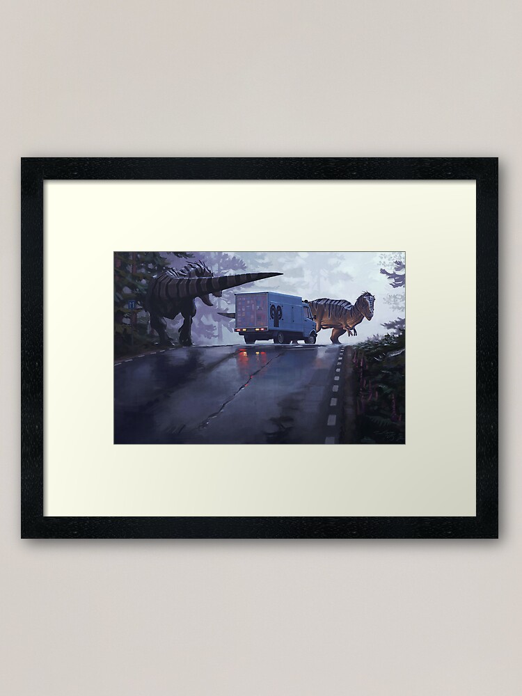 Alternate view of För guds skull, spela aldrig melodin nere vid alkärren. Framed Art Print