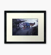 För guds skull, spela aldrig melodin nere vid alkärren. Framed Print