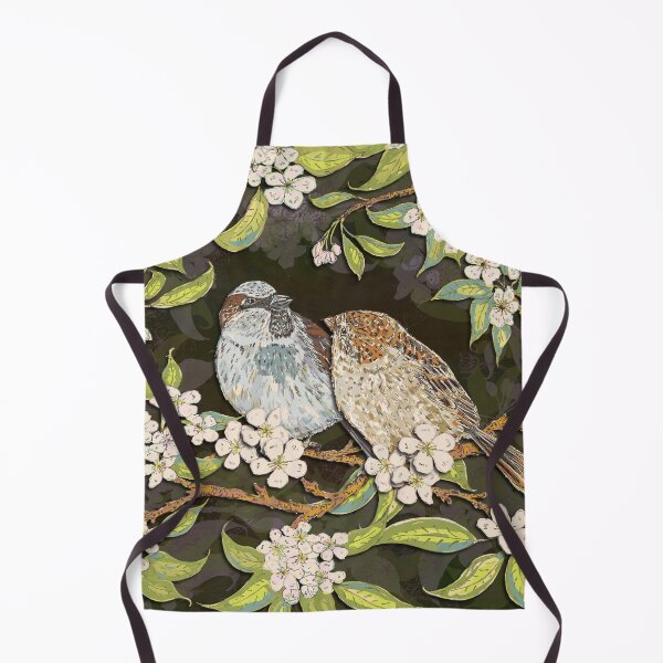 Item preview, Sparrows in the Plum Tree designed and sold by lottibrown.