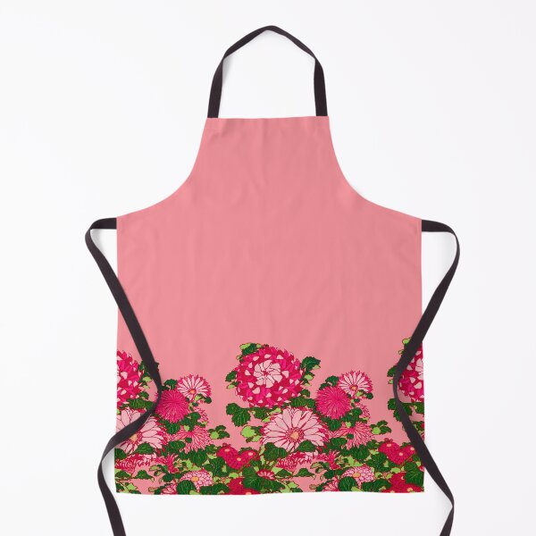 Item preview, Japanese Flower Border, Fuchsia and Coral Pink designed and sold by Marymarice.