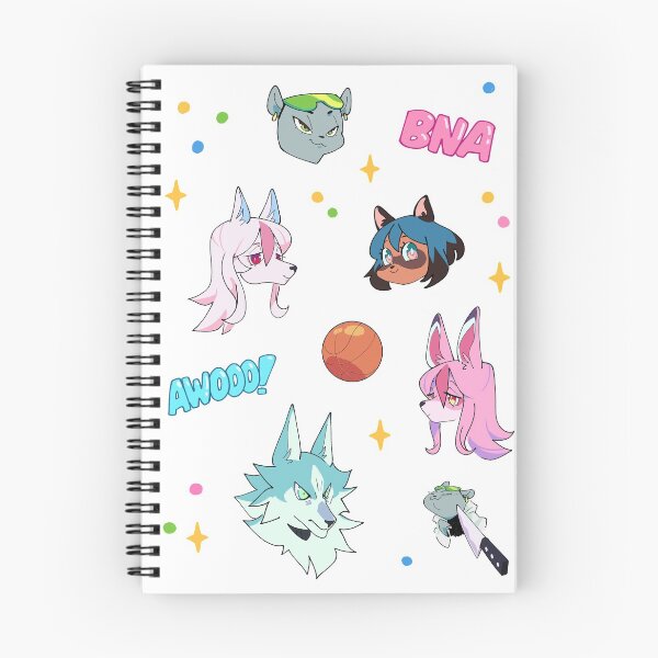 Item preview, BNA sticker set  designed and sold by Roulette-.