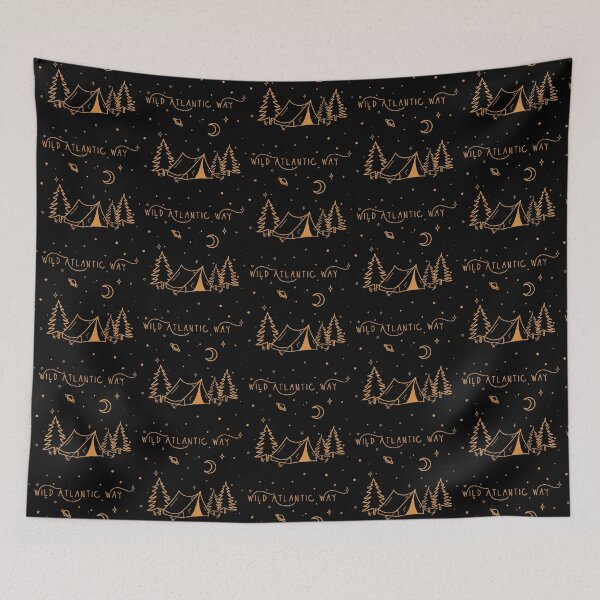 Item preview, Camping on the Wild Atlantic Way, Ireland  designed and sold by WildLunatic.
