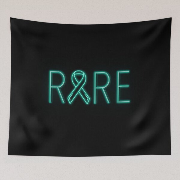 Item preview, Teal RARE Neon Awareness Ribbon designed and sold by Elle  Hazlett.