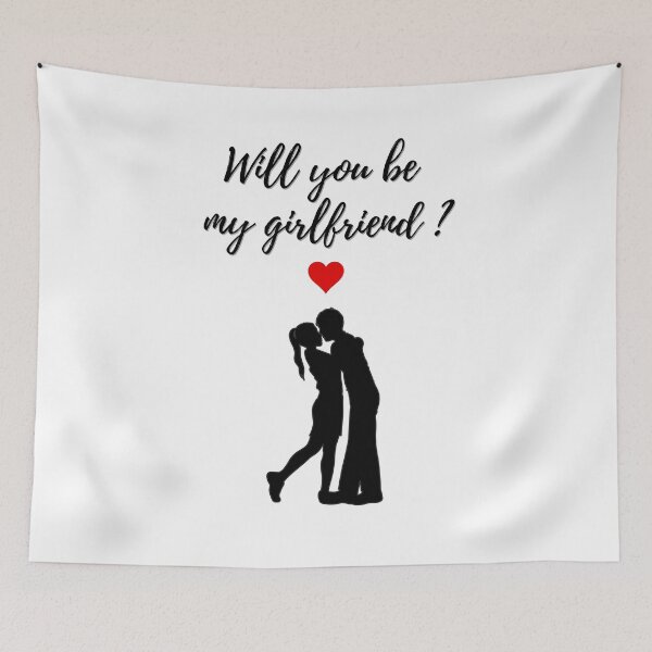 Item preview, Will you be my girlfriend designed and sold by K-icon.