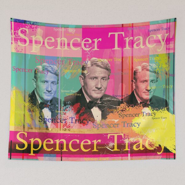 Item preview, Portrait of American actor Spencer Tracy designed and sold by Mauswohn.