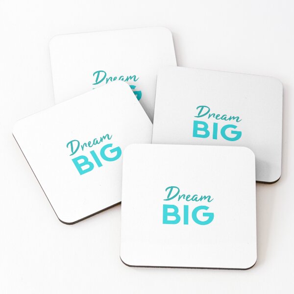 Item preview, Dream Big (Aqua and Teal) designed and sold by PopPrints.
