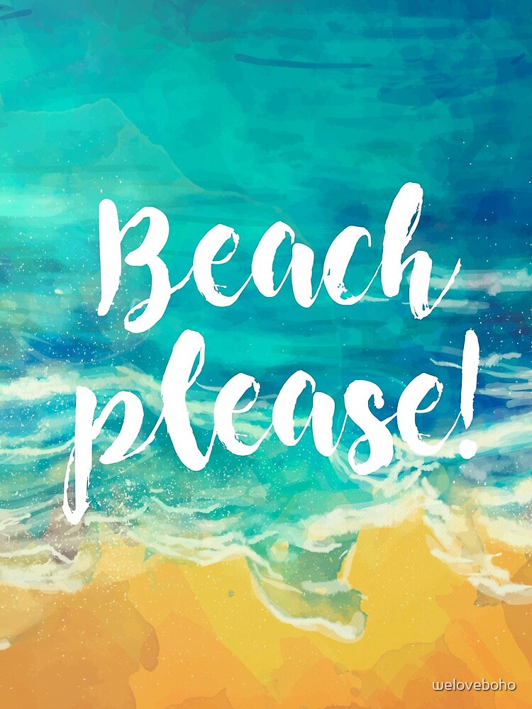 Beach Please! de weloveboho