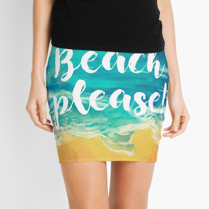 Beach Please! Minifalda