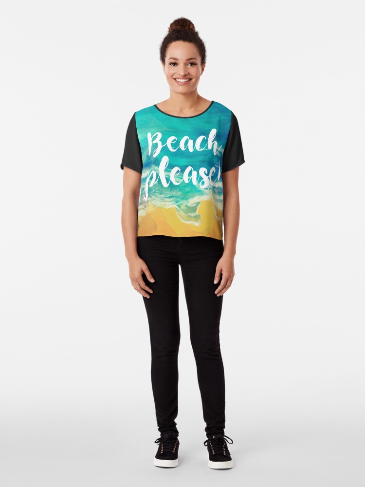 Vista alternativa de Blusa Beach Please!