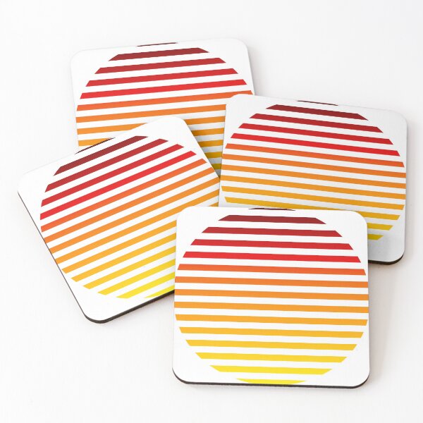 Item preview, Striped Circle Sunset designed and sold by Langadune.