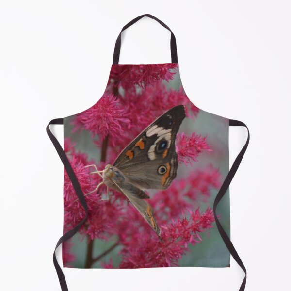 Item preview, Buckeye Butterfly on Pink Bush designed and sold by ReneeKennedy.