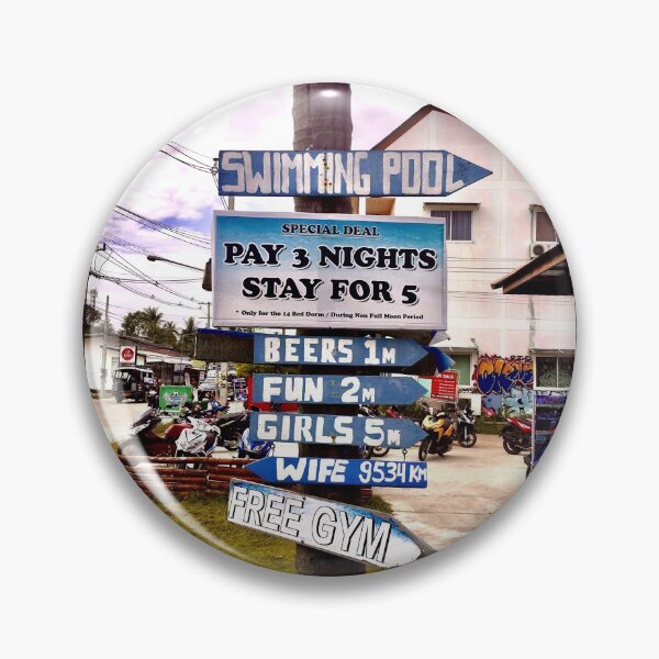 Item preview, Signpost for hostel  designed and sold by newartlondon.