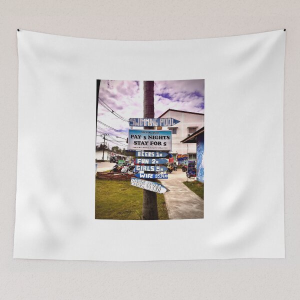 Item preview, Signpost for hostel  designed and sold by newartlondon.