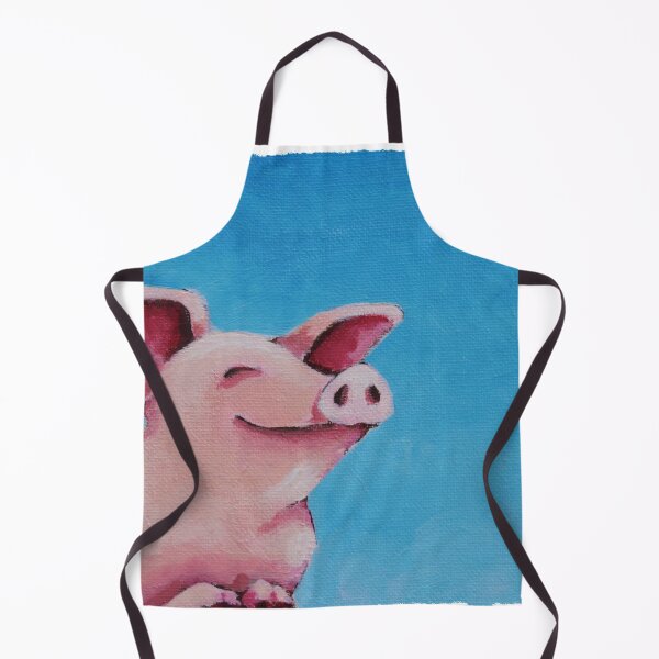 Item preview, The happiest Pig designed and sold by StressieCat.