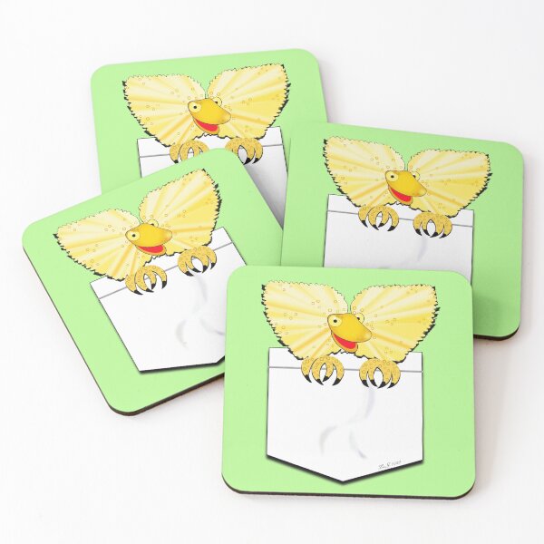 Item preview, Frilled-neck Lizard in Your Pocket! designed and sold by Lois-jessop.