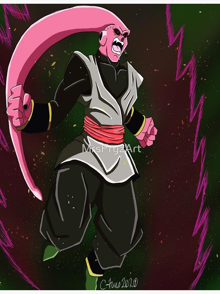 Majin Buu Dragon Ball Z print by Barrett Biggers