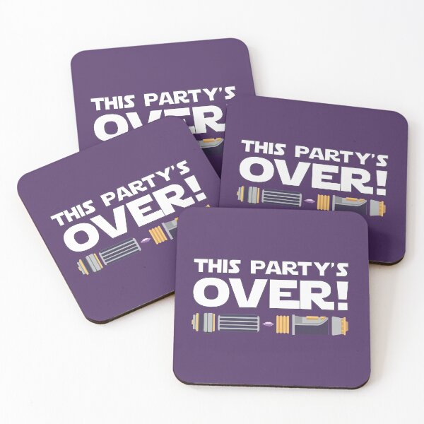 Item preview, This Party's Over! designed and sold by Ironickdesigns.