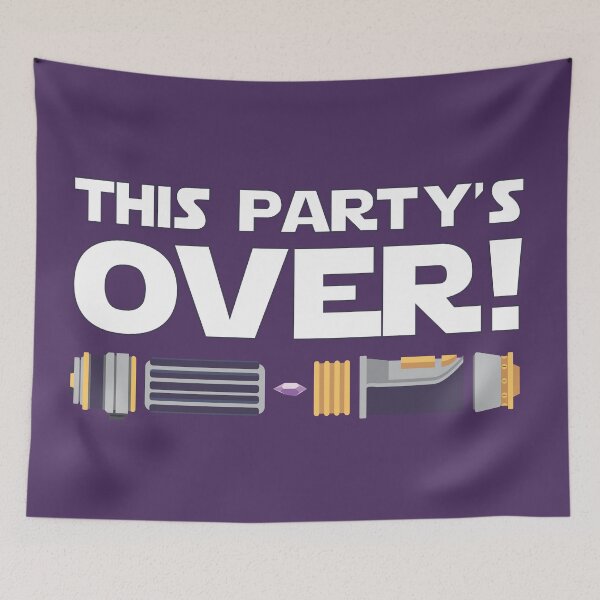 Item preview, This Party's Over! designed and sold by Ironickdesigns.