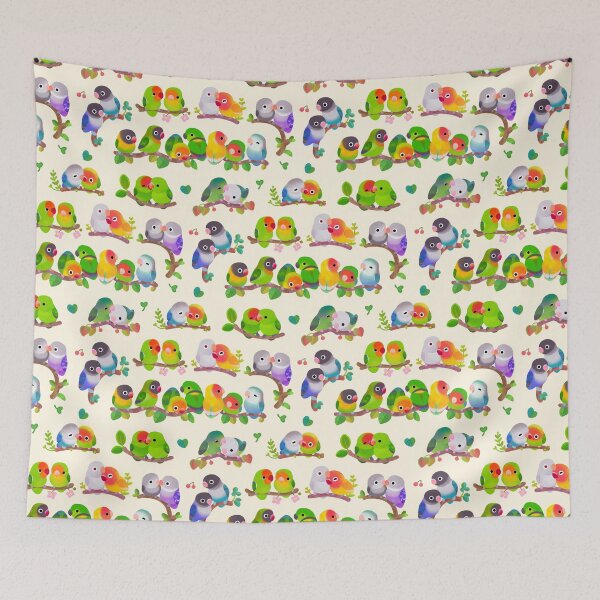 Item preview, Lovebird - pastel designed and sold by pikaole.