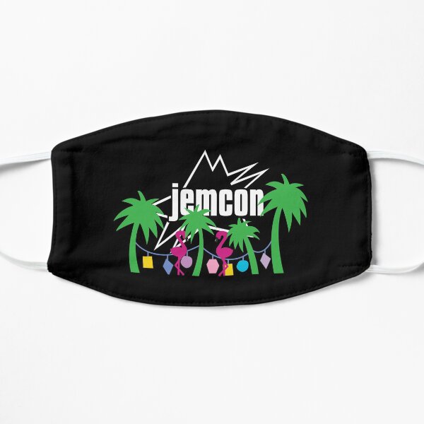 JemCon Palms and Flamingos Mask