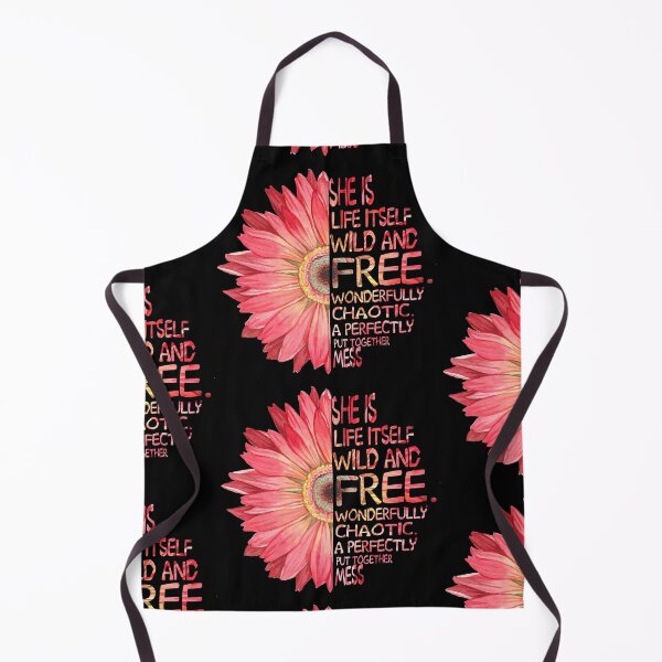 Item preview, She is Life Itself Wild And Free. Wonderfully Chaotic. A Perfectly Put Together Mess designed and sold by 3bythelake.