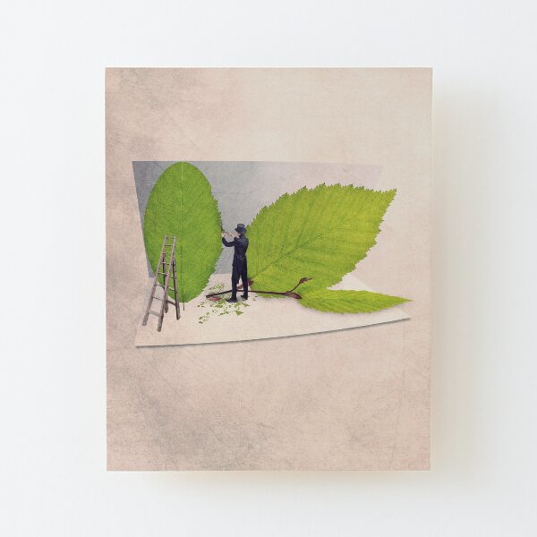 tree print Wood Mounted Print