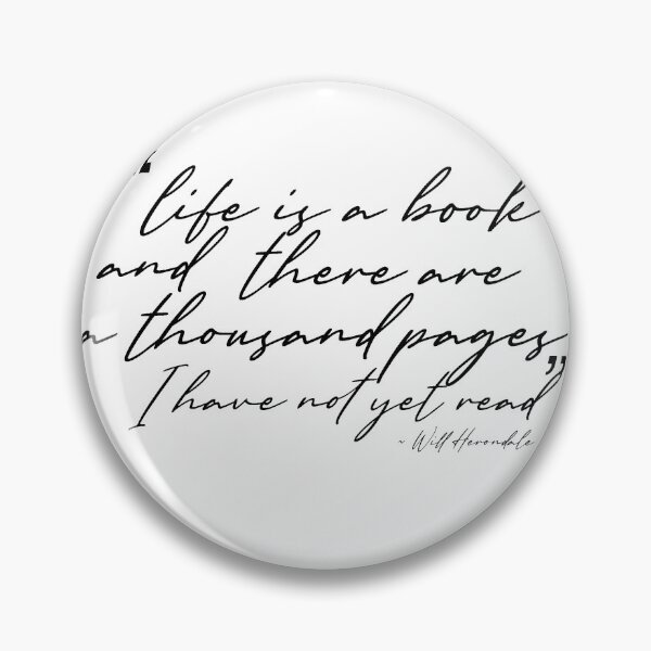Item preview, Cassandra Clare “Life is a book” quote  designed and sold by jessica  mollie.