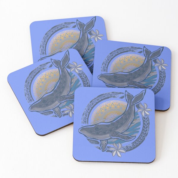Item preview, Circular Vintage Tribal Whale Dive designed and sold by sunnthreads.