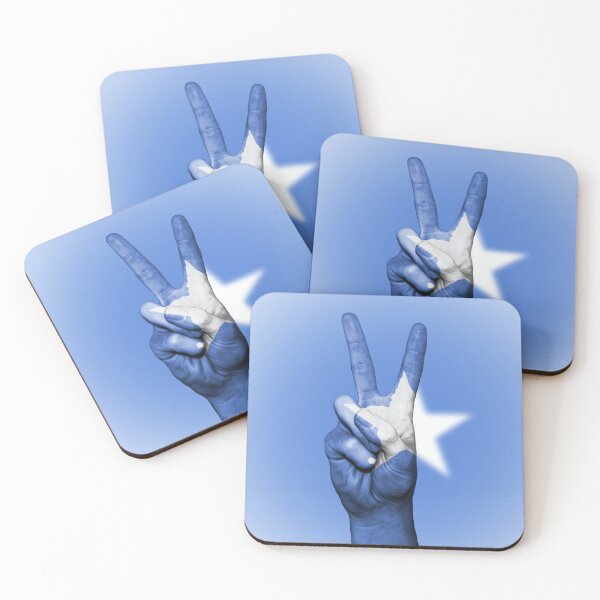 Item preview, Somalian Flag Painted Hand designed and sold by presenthome.