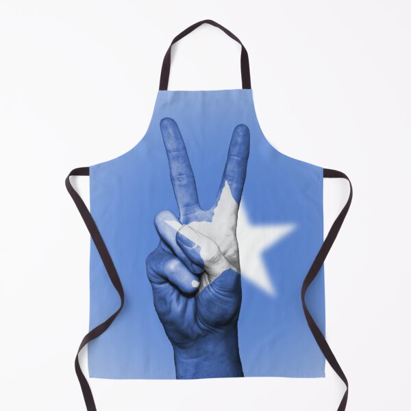Item preview, Somalian Flag Painted Hand designed and sold by presenthome.