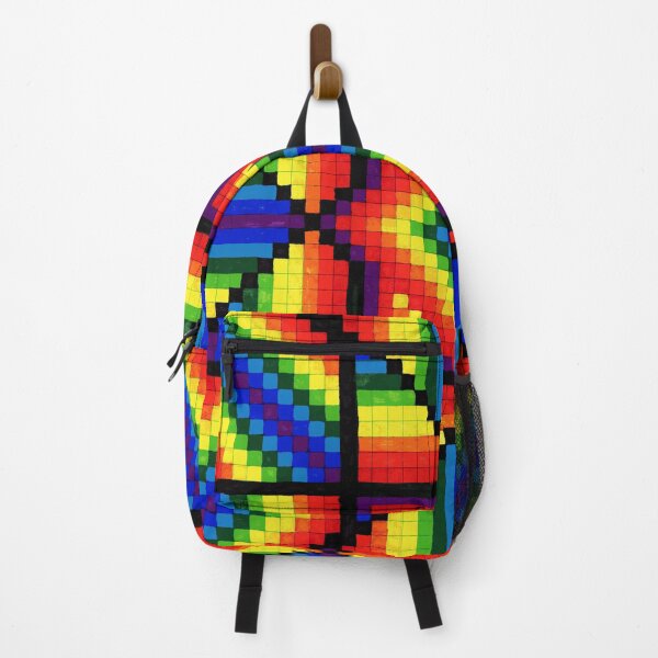 Item preview, Rainbow Star Pattern designed and sold by Ithelda.