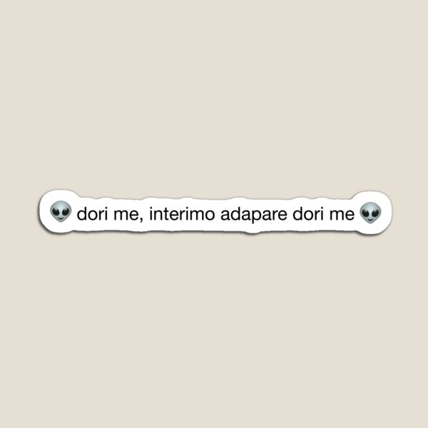 Vista previa del artículo con la obra « interimo adapare dori me», diseñado y vendido por clearink.