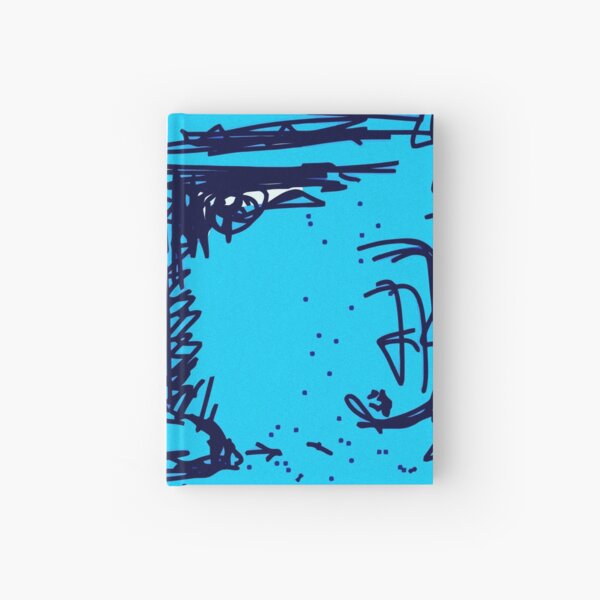Ugly Cyan Hardcover Journal
