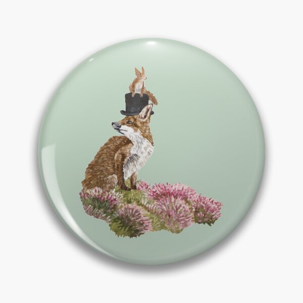 Item preview, Mister Fox in the Lüneburg Heath designed and sold by Sina Holste.