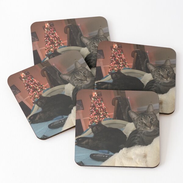 Item preview, Cozy Christmas Kitties designed and sold by Amanda1775.