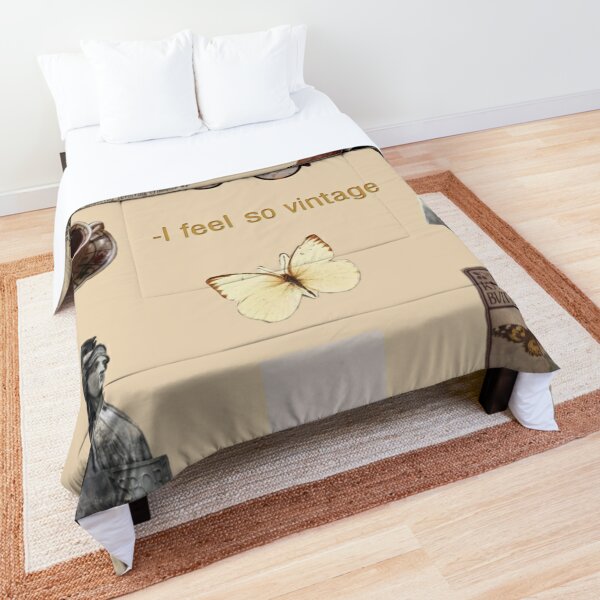 dark academia duvet cover