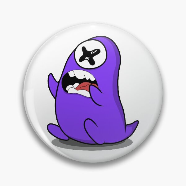 Item preview, Purple monster designed and sold by BanksyNB.