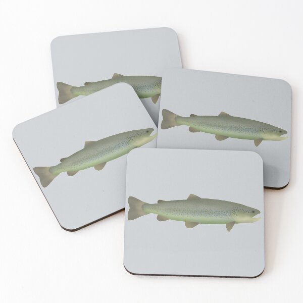 Item preview, Marble Trout designed and sold by fishfolkart.