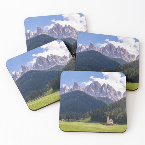 Item preview, Summer landscape of Val Funes designed and sold by pietrofoto.