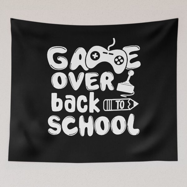Item preview, Game Over Back To School designed and sold by dreamy11.