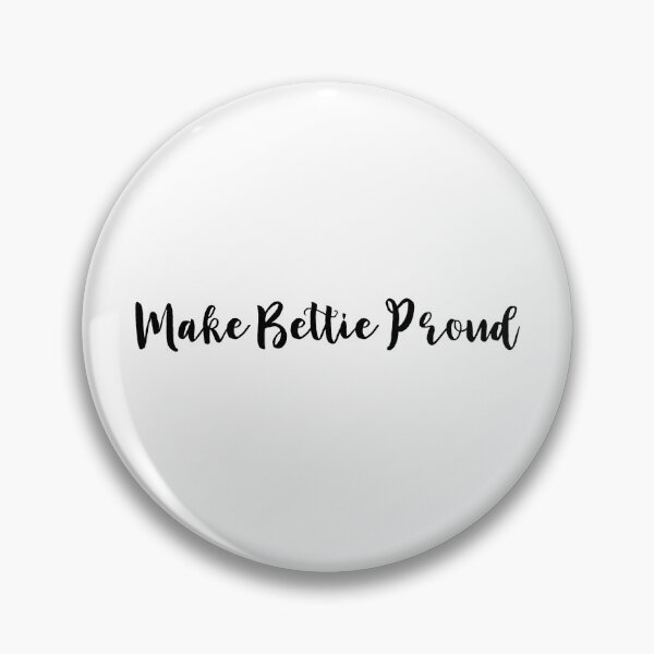Item preview, Make Bettie Proud Black designed and sold by Stickers by SoSrat.