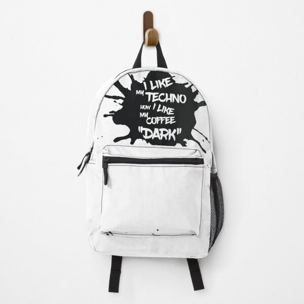 Item preview, I like my techno how I like my coffee. Dark! (Printed on back) designed and sold by paulo silveira.