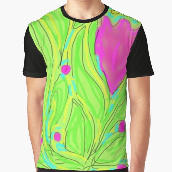 Pink Lily Graphic T-Shirt
