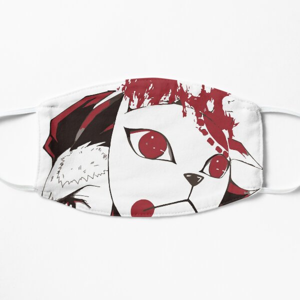 Roblox Demon Slayer Mask Kitsune Face Masks Redbubble