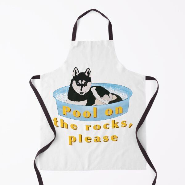 Item preview, Husky wants a pool on the rocks, please.  designed and sold by Laya & co..